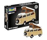 Revell Nice Price Modellbausatz I VW T2 Camper I Maßstab 1:24 I 112 Teile I Für Kinder und Erwachsene ab 10 Jahren I Oldtimer Modellbausatz zum selber nachbauen I Authentisch und Detailreich