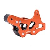 AnXin Motorrad CNC-Kettenführungsschutz für SX/SX-F 125-530 85SX Freeride 250 R 350 690ENDURO R/ABS SMC/R/ABS FC TC Text FX TC85 701 Enduro Orange