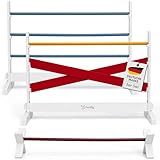 Hoofly Hobby Horse Hindernisse Set – 2 Steilsprünge & 1 Cavaletti/Hindernisse Hobby Horsing Zubehör & Hürden Kinder/Sprünge zum Spielen & Trainieren/Steckenpferd Parcours & Geschenk Kinder