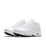 Nike Air Max Plus Premium Tn “Triple White”, Schuhe Damen, 38.5 EU