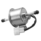 Weelparz 12V Elektrische Kraftstoffpumpe AM876265 für John Deer e Frontmäher 1420 2500 F911 F912 F932 Nutzfahrzeug 1800 2020 2020A 2030 3TG72 2653 4X2HPX 4X4HPX 4X4TRAIL HPX HPX615E