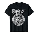 Slipknot Herren Iowa Skull 1995 T-Shirt T-Shirt Schwarz S Klassische Passform Klassisch geschnitten, doppelt genähter Saum. Offizielles Lizenzprodukt mit einzigartigem Design