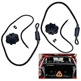 Auto Paket Regal Schnüre, 2 Stück, Innenraum Heckpaket Regal Schnur, Tonneau Abdeckung Gurt Schnur Hängeseil Autozubehör Ersatz für Golf MK5 MK6 MK7 GTI 2006-2013