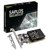 SAPLOS Radeon HD 6570 Grafikkarte, 2 HDMI, 1G GDDR3 64-bit, Video Cards PC, Low Profile Graphics Card, Computer GPU, PCI Express x 16, for Win 7,8,10