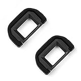 EF Augenmuschel, Fotokamera EF Augenmuschel Ersatzokular für Canon 650D 600D 500D 450D 1100D 1000D 400D, Rebel XT XT XS XSi T1i T2 T2i T3 T3i T4i T5i SL1 Kamerasucher, 2 Stück