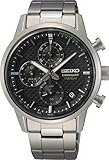 Seiko Herren-Uhr Quarz Titan mit Edelstahlband SSB389P1