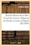 Saintes-Maries-de-la-Mer. Canal des Launes. Réponse de Soulès et autres à Digoin: Liquidateur Et Actionnaire de la Société Agricole de la Basse-Camargue