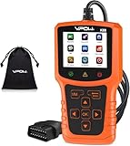 OBD2 Diagnosegerät Diagnose Auto Adapter: OBD EOBD Diagnose Fehlerspeicher Auslesen - KFZ Auslesegerät Auto Deutsch für BMW VW Mercedes Alle Fahrzeuge - Fehlerauslesegerät mit Alle OBDII Funktionen