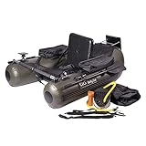 ZECK Belly Cat Green - Bellyboot zum Vertikalangeln & Spinnfischen auf Waller, Bellyboat, Angelboot zum Raubfischangeln