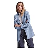 PIECES Damen Pcbossy Ls Loose Blazer Noos, Kentucky Blue, XL