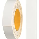 haggiy Melaminkanten-Band selbstklebend 18mm x 5m I Kantenband I Möbelkantenband I Sicherer Halt ohne Bügeln I Kantenumleimer I Furnier für Regalbretter/Holzplatten (Weiß)