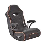 X Rocker G-Force Sport 2.1 Gaming Sessel | Floor Rocker | Gaming Stuhl mit 2.1 Audiosystem | Schwarz/Orange
