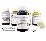 Schellack 50ml. Möbellack Hochglanz Klavierlack Pinsel Lackstift Gitarre Geige (Schwarz)