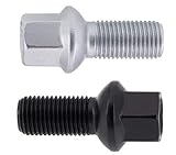 20X Radschrauben M14x1,5x27 Kugelbund R14 Levando passend bei Mercedes-Benz R14 A B C E CLS CLA Klasse (Silver)