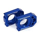 Motorrad CNC Hinterachse Blöcke Kettenspanner Für Yamaha YZF250 12-16 YZF450 10-16