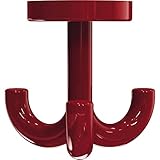 HEWI Dreifach-Drehhaken | Polyamid rubinrot 33 | 1 Stück | 477.90.050