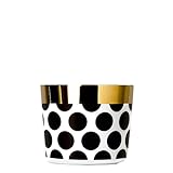 Fürstenberg - Becher ohne Henkel - Tasse - Sip of Gold - Black & White - Porzellan - 1785/6097/1