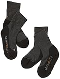 Camano Jungen 000003721 0005 Socken, Schwarz (Black + Anthracite 05 ), 27-30 EU