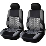 HHCVLUZI Autositzbezüge Für BMW E46 Compact 2001-2004 316Ti 318Ti 320td 325ti 2000-2023 2024, 2 Stück Vordersitze Schonbezug Sitz Allwetter Atmungsaktive Auto Sitzschoner Protectors Auto Zubehör