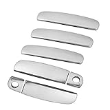 Akhan CTG029 - Chrom Türgriffblendensatz, Türgriff- Blenden geeignet für Audi A3, S3, A4,S4, RS4, A6, A8, S8