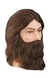 Bergmann Übungskopf AMIGO mit Bart, ca. 20 cm braun