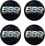 4 Stück Auto Nabendeckel Aufkleber, Radnabenabdeckung-Logo für BBS 70mm, Nabenkappen Abzeichen Sticker, Felgen Aufkleber,D