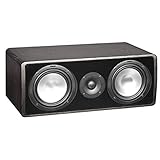 Canton Ergo 655 Center 2.5-Wege Bassreflex Center-/Kompaktlautsprecher (110/160 Watt) schwarz