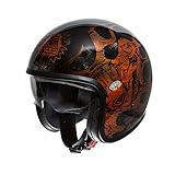 Premier HELM LE PETIT CLASSIC BD ORANGE CHROMED,ORANGE/SCHWARZ,S