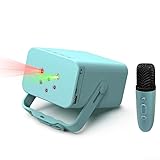 Kabelloser Mini-Bühnenlicht-Soundprojektor für DJ-Partys und Events für RGB-Muster-Effekt für dynamische Bilder (blau)