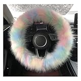 Der Plüschlenkradbezug ist kompatibel mit Mercedes W201 190E das Lenkrad. Die Länge der Wolle beträgt 2,2 Zoll.