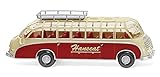 Wiking 073003 H0 Setra S8 Reisebus Hanseat rot beige Spur HO 1:87