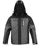 Art.Master Arbeitsjacke Winterjacke CLASSIC-ONE Oxford Grau XXXL