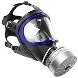 Dräger X-plore 6300 Vollschutzmaske mit Filter A2B2E2K2 HG P3 R D Gewinde RD40 Gasmaske für chemische Arbeiten und Bauarbeiten