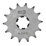 MOTOMENT Ritzel Kettenritzel passend für Hyosung GV 125 M Cruiser KM4MF52A 2007-2008, Zähnezahl: 15, Teilung: 428