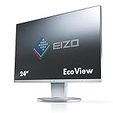 EIZO FlexScan EV2450-GY 60,4 cm (23,8 Zoll) Ultra-Slim Monitor (DVI-D, HDMI, D-Sub, USB 3.1 Hub, DisplayPort, 5 ms Reaktionszeit, Auflösung 1920 x 1080) grau