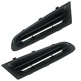 Twowinds Kühlergrill Stoßstange Kompatibel mit Renault Clio 3 (2005-2014) Vordere Links und Rechts (beide Seiten) 7701208684 (2 stück)