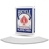 Bicycle Double Blank Face Deck by US Playing Card Co.