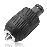 Mesee Bohrfutter Adapter, 2–13mm Schnellspannbohrfutter 1/2"-20UNF, Schraubendreher Zahnkranzbohrfutter Schlagschrauber Schnellspannbohrfutter mit 1/2" Spannfutteradapter