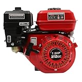 7.5Hp 4-Takt 208Cc Generator Antriebsmotor Benzin Stromerzeuger Kartmotor 5100W Benzin Motor Kart mit Welle Benzinmotor