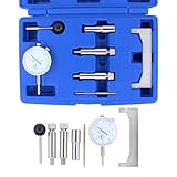 Einspritzpumpe Einstellwerkzeug Einstellen Messuhr Förderbeginn Dieselpumpe Adapter Dieselmotoren Kraftstoffdruckprüfer statischer Regler Diesel Einstellanzeige Werkzeug Satz für Transporter T4 T3