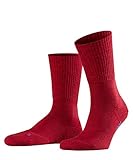 FALKE Unisex Socken Walkie Light, Wolle, 1 Paar, Rot (Scarlet 8280), 42-43