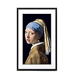 MEURAL Canvas II MC327BL Smart Art Digitale HD-Leinwand 48 x 74 cm (Schwarzer Rahmen, 27 Zoll, Gemälde & Fotografien in naturgetreuen Details wiedergegeben, NFT Crypto Art, WLAN mit App)