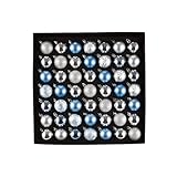 HEITMANN DECO 49-TLG. Christbaumkugel Set – Blau, Hellblau & Silber – bruchsichere Kunststoff-Kugeln mit Glanz, Matt & Glitter
