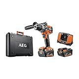 AEG 4935464097 Kompakt-Schlagbohrmaschine 18 V 13 mm 2VEL - 2x 4, 0Ah 65Nm