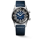 Longines orologio Heritage Legend Diver Blu Watch 42mm blu automatico acciaio L3.774.4.90.2