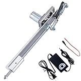 TAZZOR Linearantrieb 24V mit Linearmotor und Hubkolbenmotor 120rpm, 3-15cm Stroke Elektrischer Hubzylinder mit Drehzahlregler für präzise Bewegungen