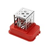 ECSiNG Auto Heizung Gebläse Motor Lüfter Widerstand Steuergerät 39090003 13200646 6845784 Kompatibel mit Opel Zafira Kompatibel mit Opel Astra 6 Pin