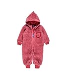 Finkid Puku Teddy Overall Kids stardust/cherry Größe 60-70 2016