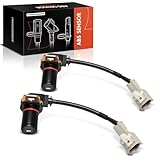 Frankberg 2x ABS Geschwindigkeitssensor ABS Speed Sensor 2-Polig Kompatibel mit Amigo SUV 2.6L Frontera B U99 2.2L-3.2L Frontera MK II (B) U99 2.2L-3.2L Replace# ALS1297