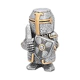 Nemesis Now B0706B4 Sir Defendalot Figur 11cm Silber Harz One Size